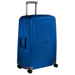 Samsonite S'Cure 4-Wheel 75cm Large Suitcase, Pacific Blue